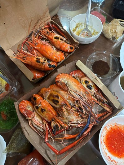 กุ้งเผา 1Kg