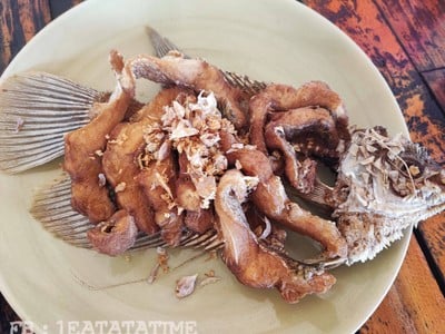 ปลาแรดทอด