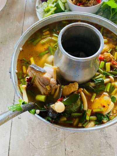 ต้มยำปลาบึก