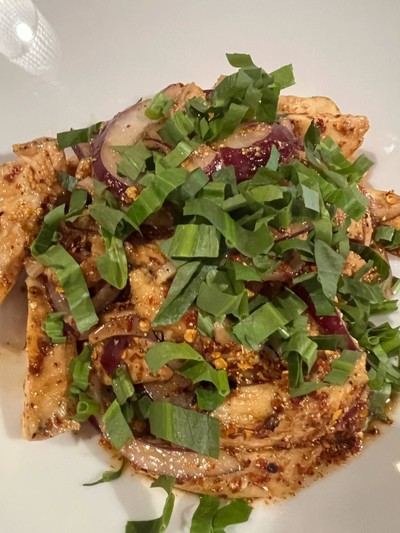 ลาบไก่ย่าง