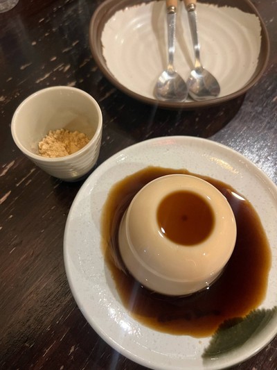 kinako pudding
