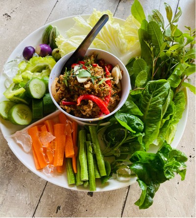 หมูผัดปลาร้าชาววัง