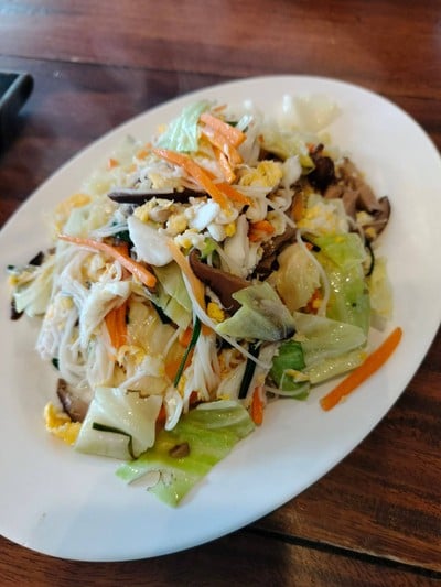 หมี่ซั่วฮ่องกงผัดปู