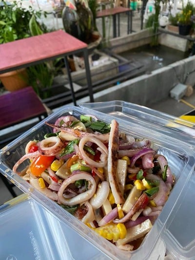 ยำนัวปลาหมึก