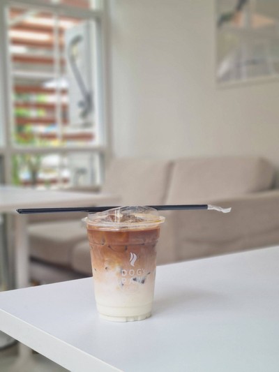 ลาเต้เย็น