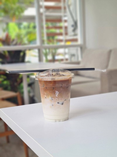 ลาเต้เย็น