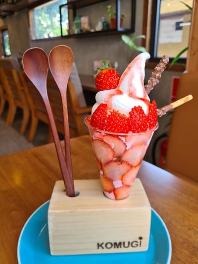 Hokkaido Strawberry Parfait