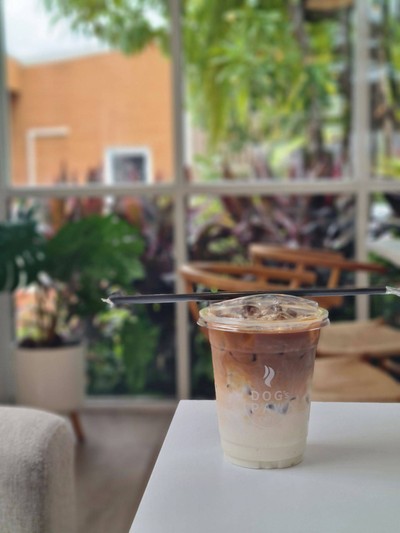 ลาเต้เย็น