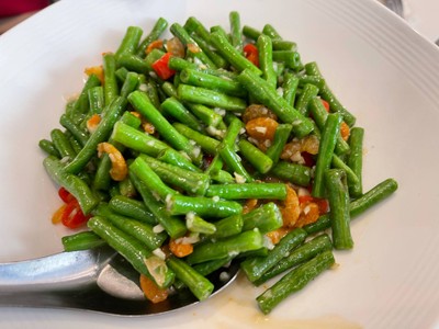 ผัดถั่วแขก