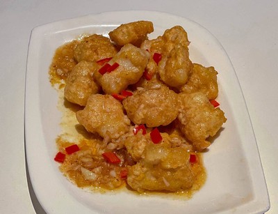 Salted Egg Yolk Squid