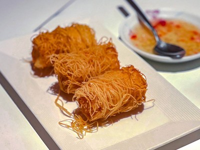 Deep-fried Prawns in Vermicelli