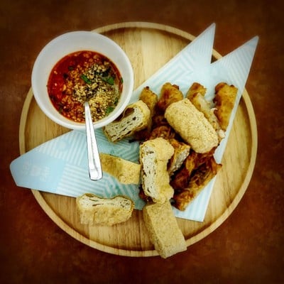 เต้าหู้ เผือก ไชเท้าทอด