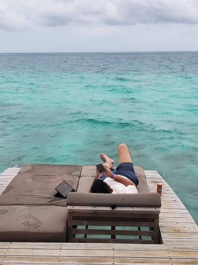 ส่วนใครอยากนอนชิลล์ๆ ก็นอนไป 