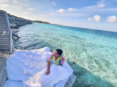 ถือว่าคุ้มค่ากับห้องพักกลางน้ำ ห้อง 358