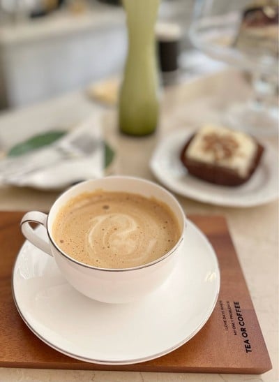 เมนูของร้าน Tea or Coffee