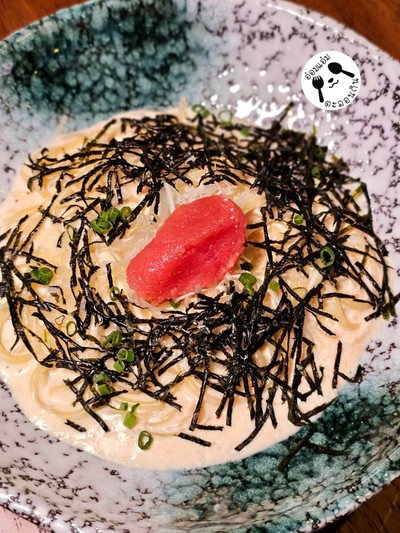 สปาเก็ตตี้ครีมซอสเมนไทโกะ