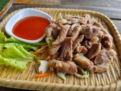 หมูทอดน้ำปลา
