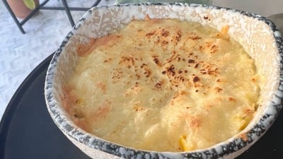 ข้าวโพดอบชีส