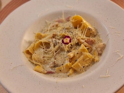 Truffle cream guanciale