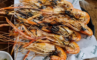 กุ้งแม่น้ำเผา