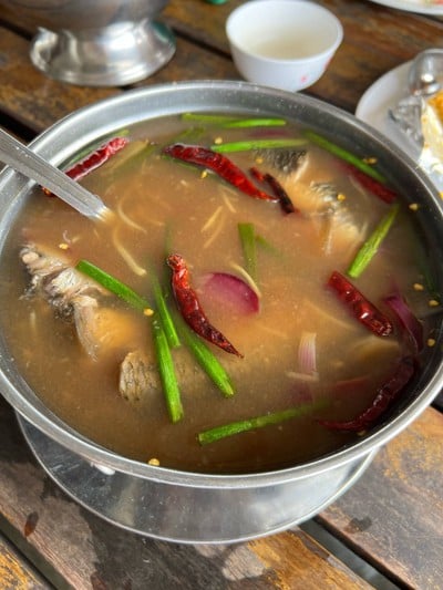 ต้มส้มปลากระบอก