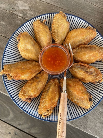 ปีกไก่ทอด
