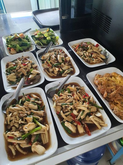 ผัดรวมเห็ด