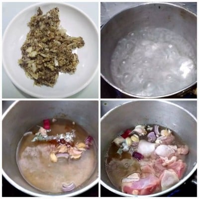 วิธีทำ ต้มไก่หน่อไม้ วิธีทำ ต้มไก่หน่อไม้