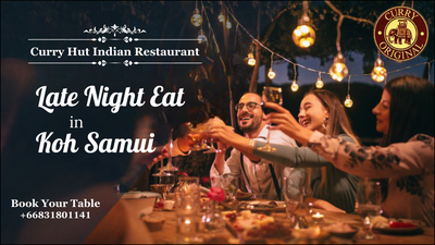 Best Late Night Eat Restaurant in Koh Samui - Curry Hut 