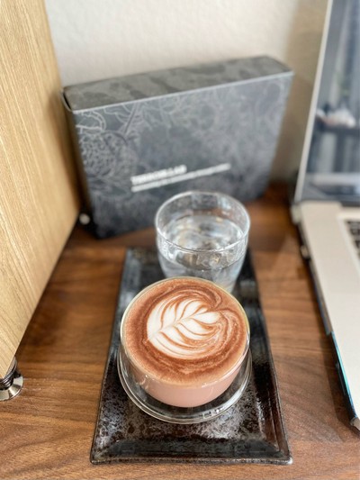 🌰 Hot Mocha. (Price 75 Baht.)