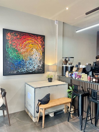 🌅 บรรยากาศห้องทดลองกาแฟ.