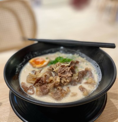 🍜 Gyuniku Ramen. (Price 149 Baht.)