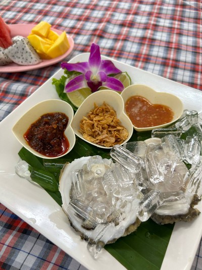 หอยนางรมสด