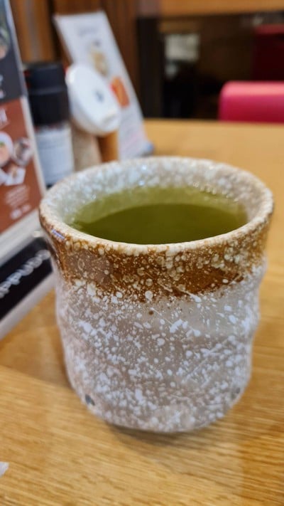 Hot green tea (refill)