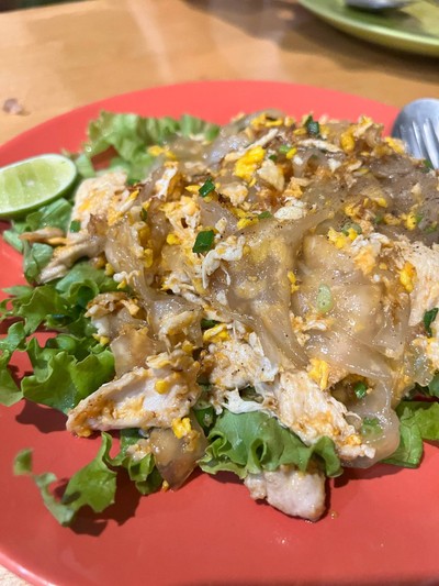 ก๋วยเตี๋ยวคั่วไก่