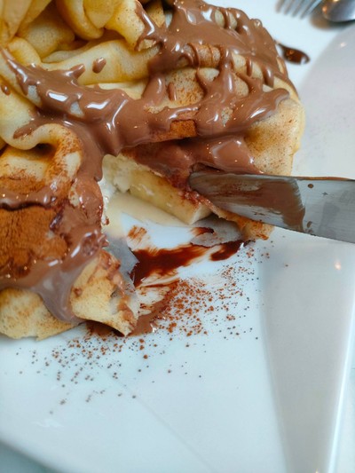 Cinnamon Pouch Crepe