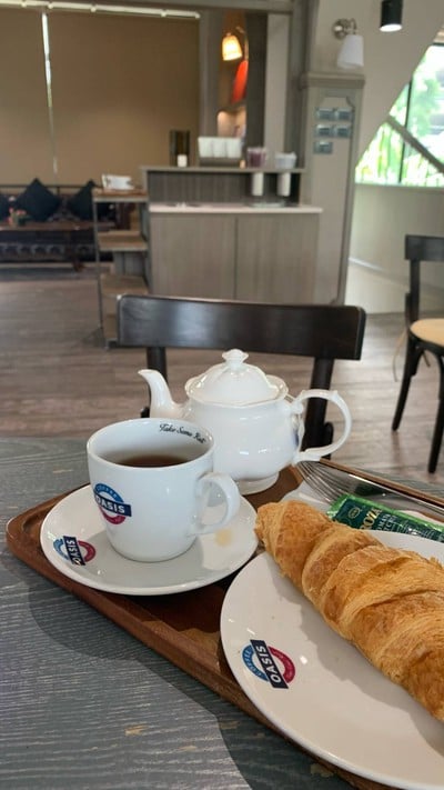 Ham cheese croissant