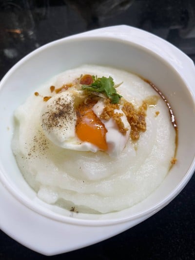 โจ๊กไข่ขาว ไร้แป้ง 🍚 คีโตทานได้
