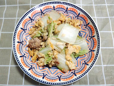 ผัดผักกาดขาว