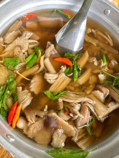 เห็ดโคนต้มซีอิ๊ว