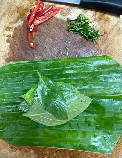 วิธีทำ ห่อหมกเห็ดย่างเจ 🍄 สูตรหม้อทอดไร้น้ำมัน #Wongnaichef