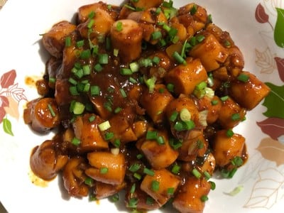 ไส้กรอกผัดซอส