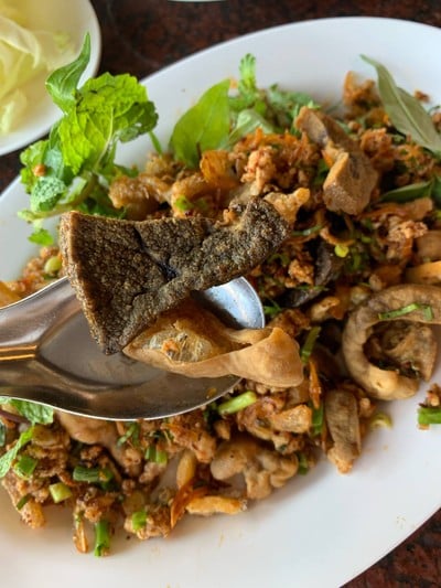 เมนูของร้าน บ้านเคียงน้ำ