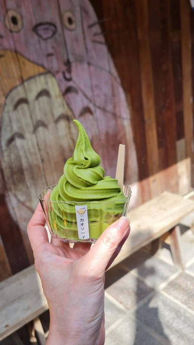 Greentea Ice Cream Softserve
