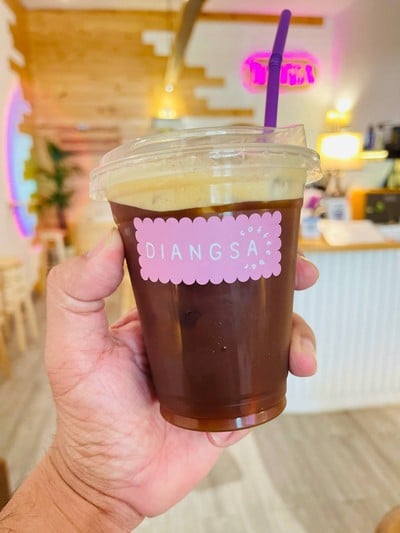 เมนูของร้าน Diangsa Coffee Bar เพชรบูรณ์