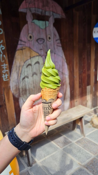 Greentea Ice Cream Softserve