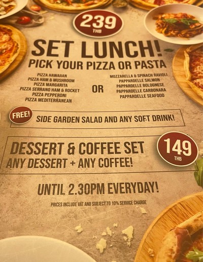 📋 Promotion Lunch Set.