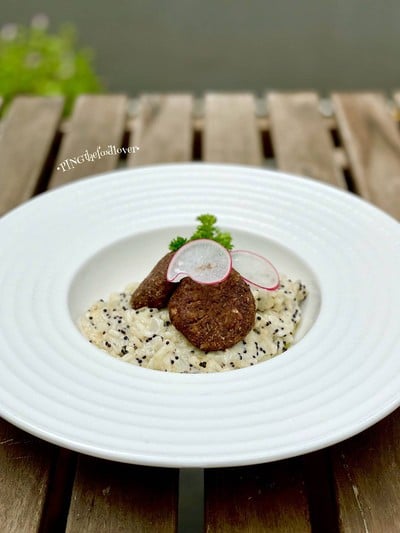 รีซอตโตควินัว เห็ดยามาบูชิตาเกะ