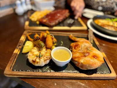 🍗 Roasted Half Baby Chicken. (Price 340++ Baht.)