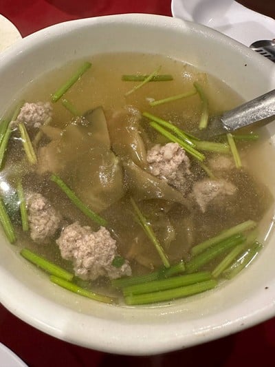 ต้มจืดหมูสับซีชวนฉ่าย